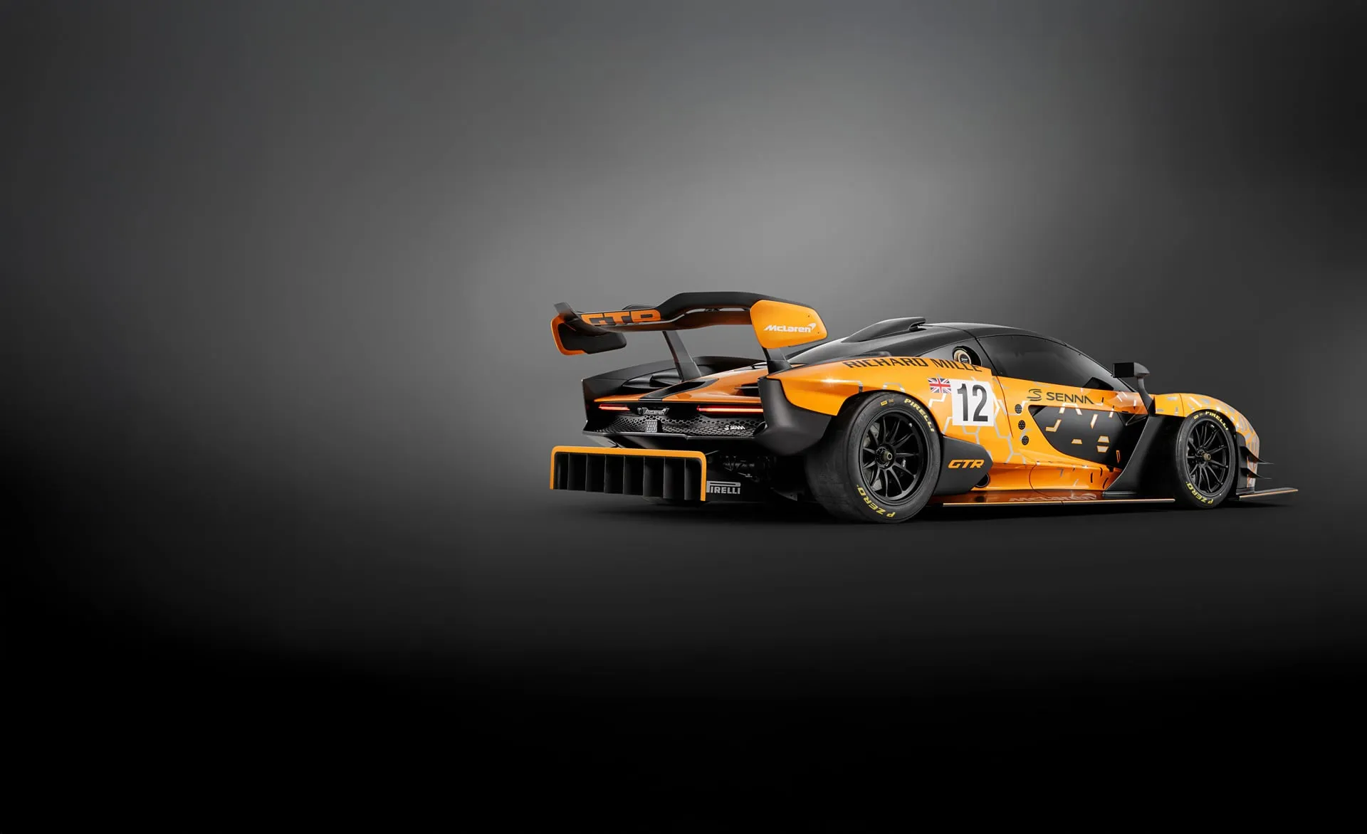mclaren senna gambar