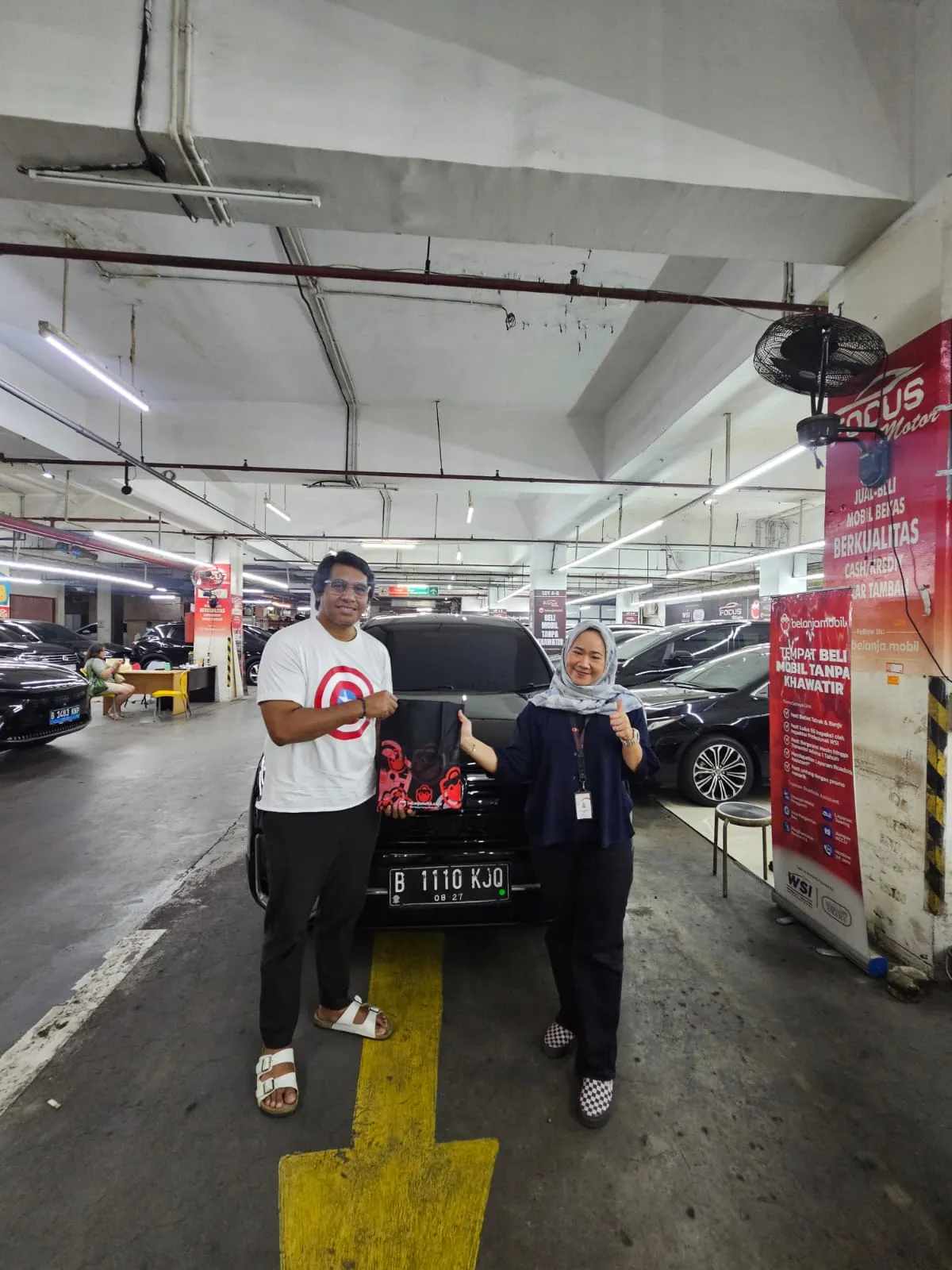 Happy customer Belanja Mobil